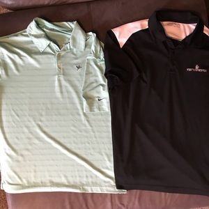 Nike Logo Golf Polos.